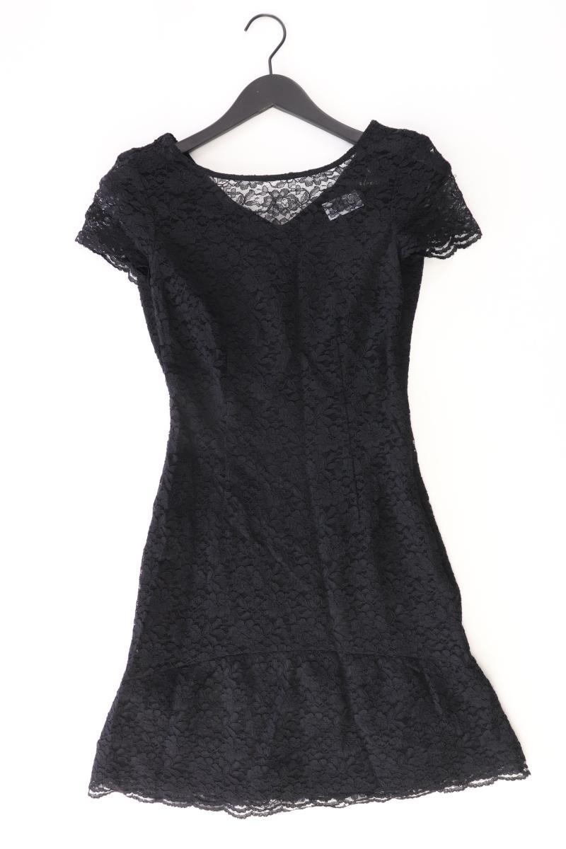 Esprit Spitzenkleid Gr. 36 Kurzarm schwarz aus Polyester