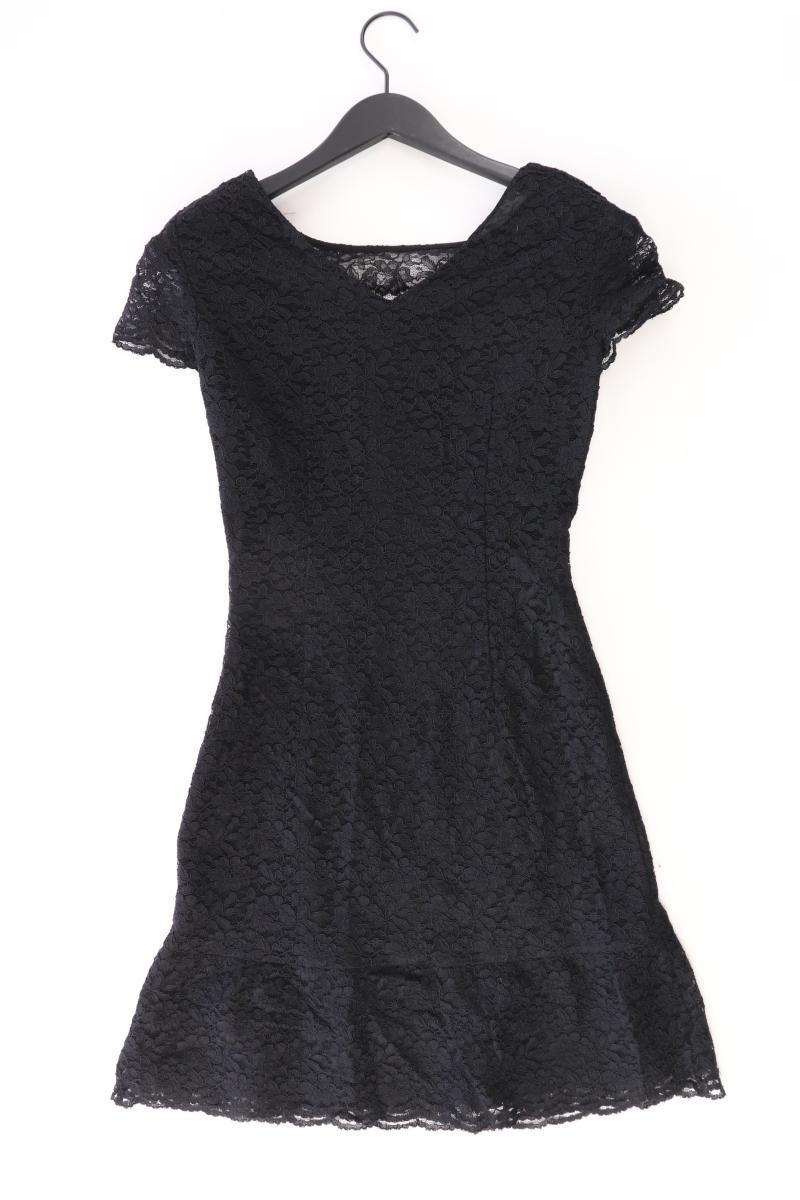 Esprit Spitzenkleid Gr. 36 Kurzarm schwarz aus Polyester