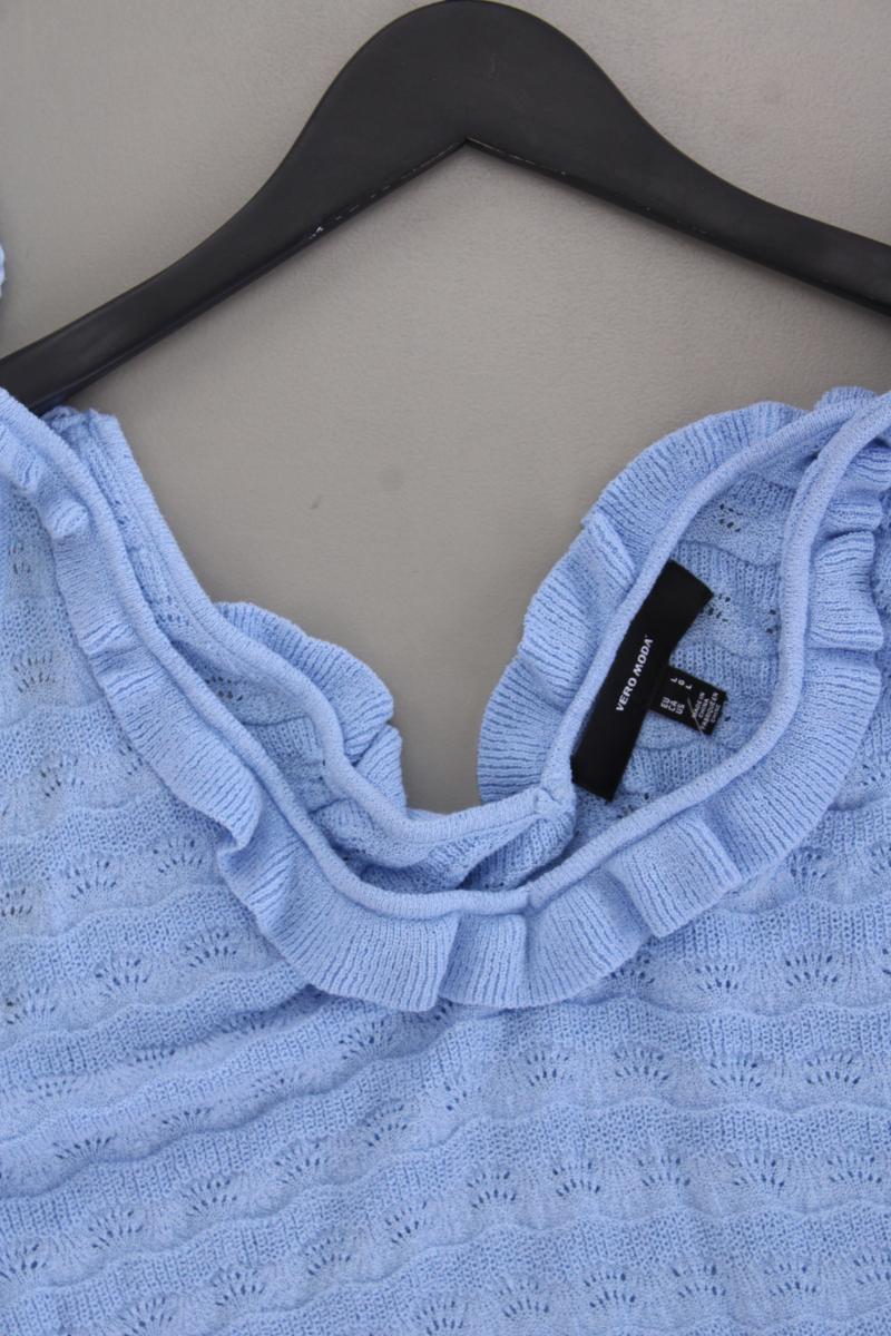 Vero Moda Stricktop Gr. L neuwertig blau aus Polyacryl