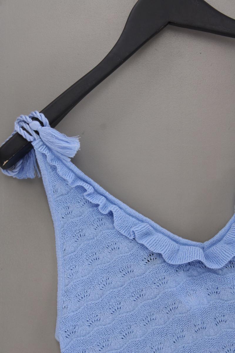 Vero Moda Stricktop Gr. L neuwertig blau aus Polyacryl