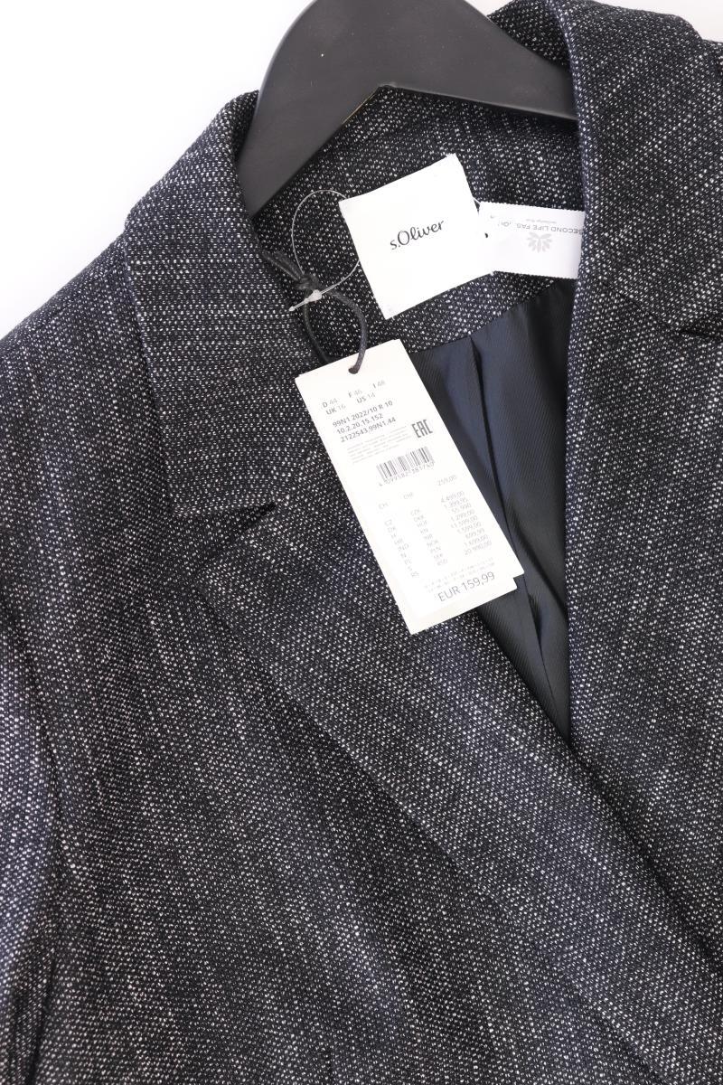 s.Oliver Longblazer Gr. 44 neu mit Etikett Neupreis: 159,99€! grau aus Viskose