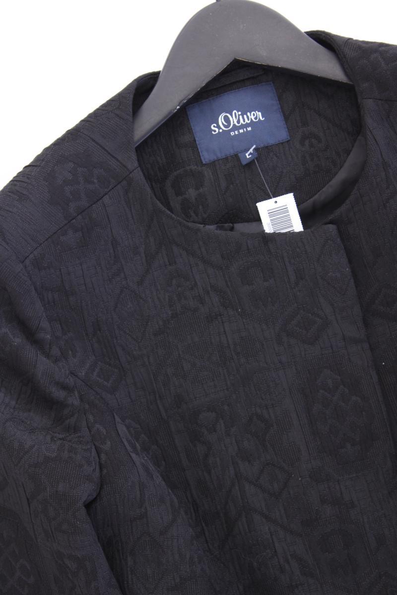 s.Oliver Slim Mantel Gr. L schwarz aus Polyester