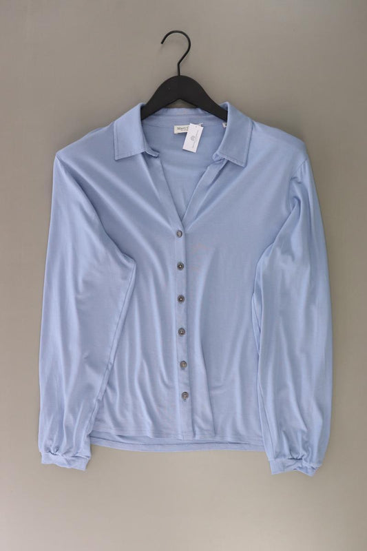 Marc O'Polo Langarmbluse Gr. M blau aus Viskose