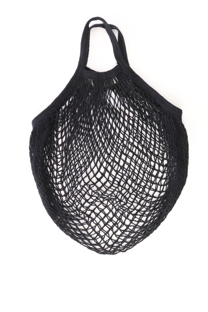 Turtle Bag Einkaufstasche schwarz aus Baumwolle