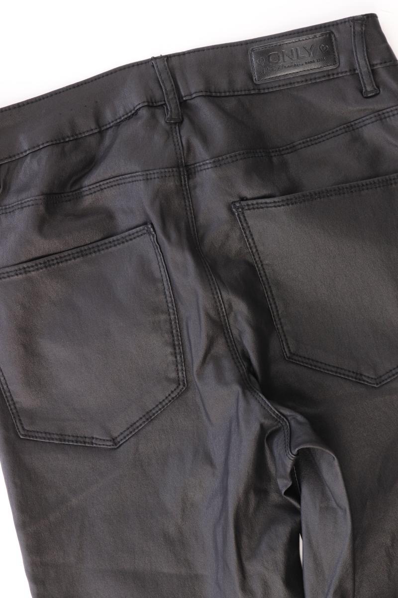 Only Kunstlederhose Gr. S/L30 schwarz aus Viskose