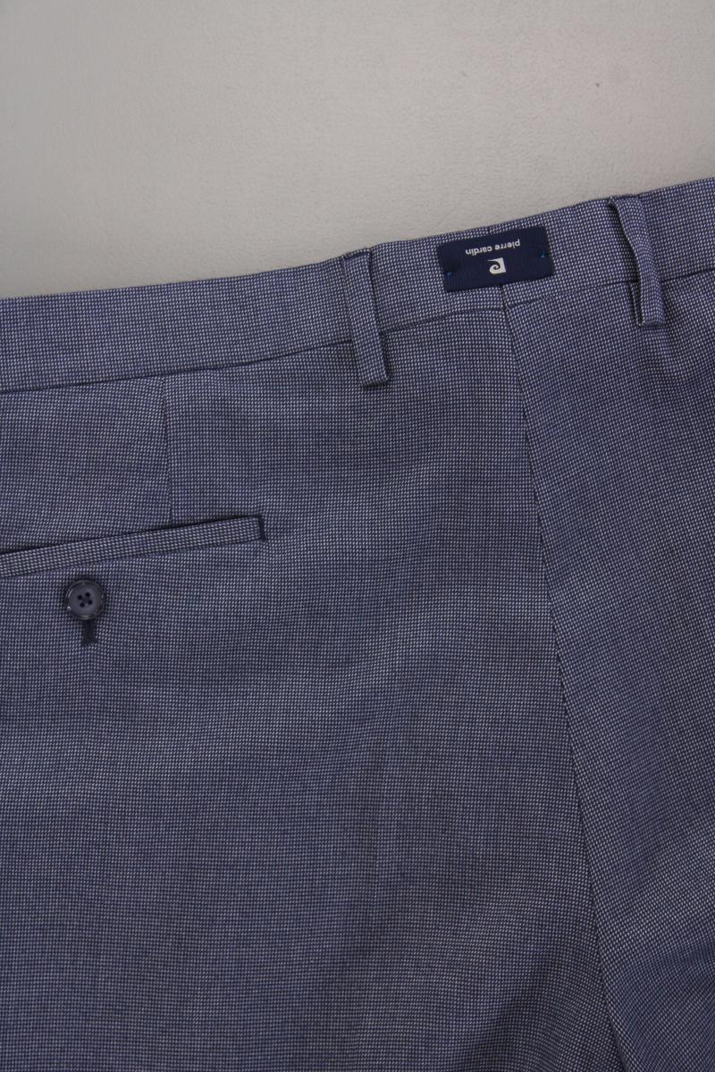 Pierre Cardin Anzughose für Herren Gr. 56 Modell Dupont blau aus Polyester
