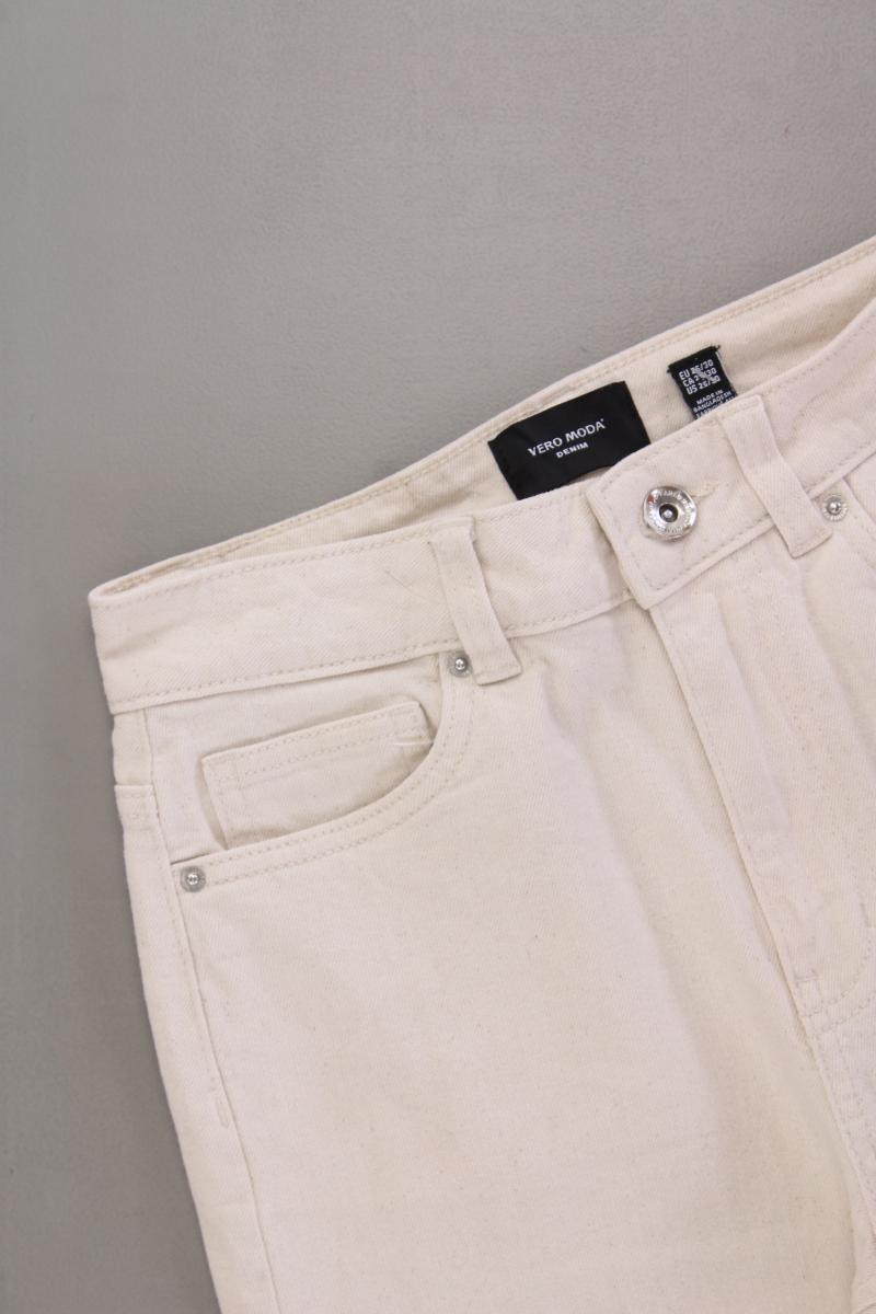 Vero Moda Mom Jeans Gr. W25/L30 creme aus Baumwolle