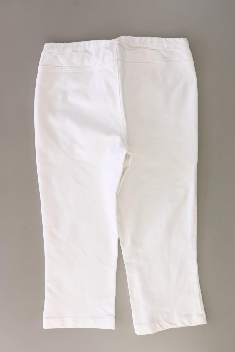 Helena Vera 7/8 Hose Gr. Kurzgröße 19 weiß aus Baumwolle