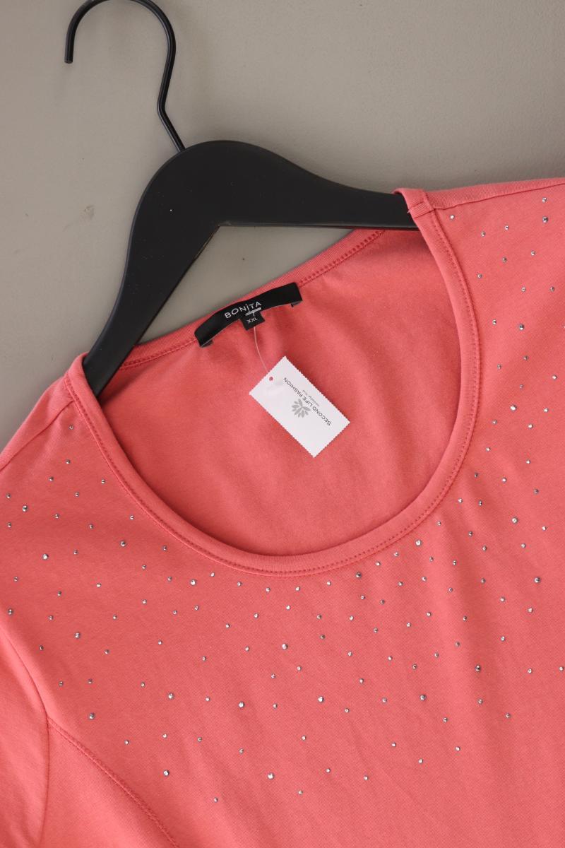Bonita T-Shirt Gr. XXL Kurzarm rosa aus Baumwolle