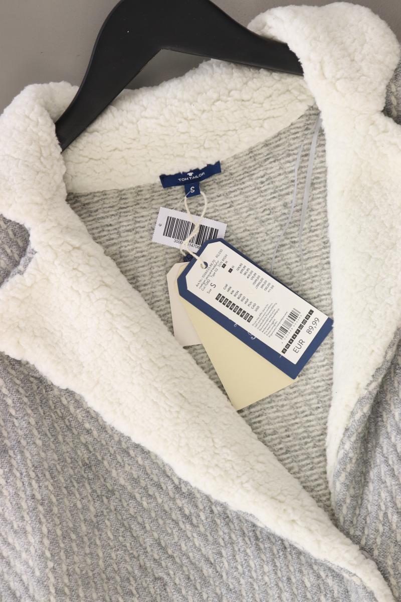 Tom Tailor Strickjacke Gr. S neu mit Etikett Neupreis: 89,99€! Langarm grau