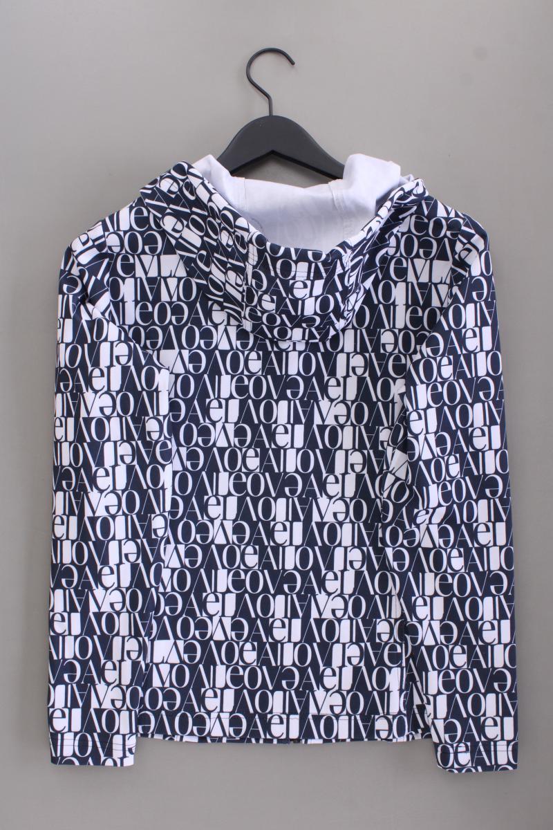 Kenny S. Sweatjacke Gr. 38 neuwertig Langarm blau aus Polyester