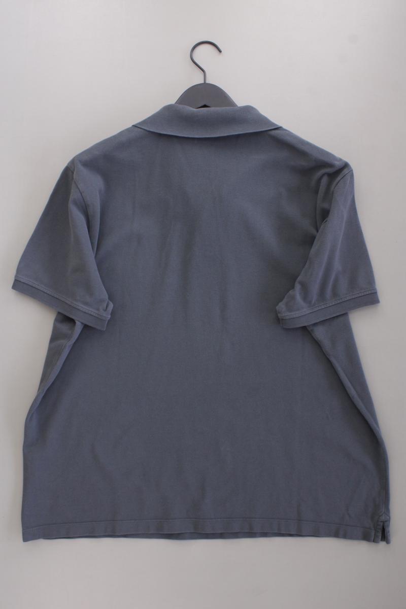 s.Oliver Poloshirt für Herren Gr. XXL Kurzarm grau aus Baumwolle