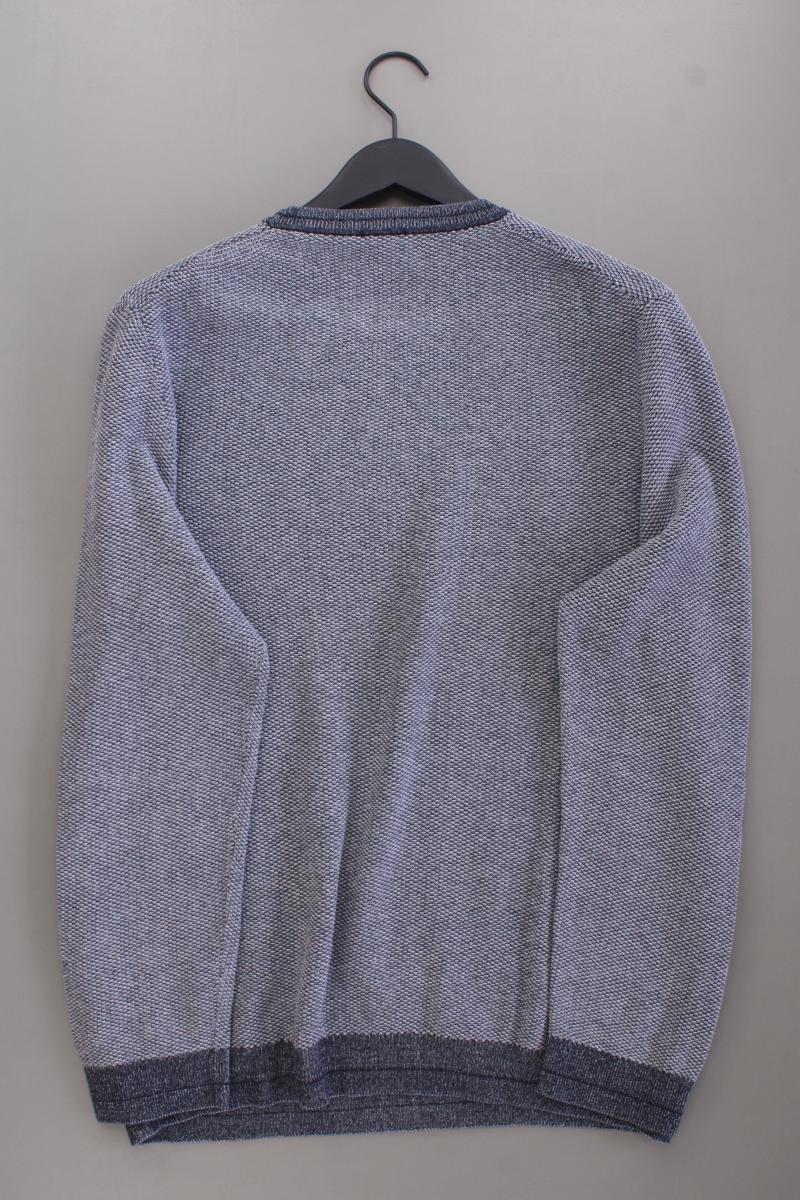 s.Oliver Feinstrickpullover für Herren Gr. XXL neuwertig grau aus Baumwolle