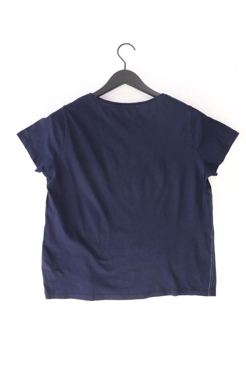 Cecil Printshirt Gr. M Kurzarm blau aus Baumwolle