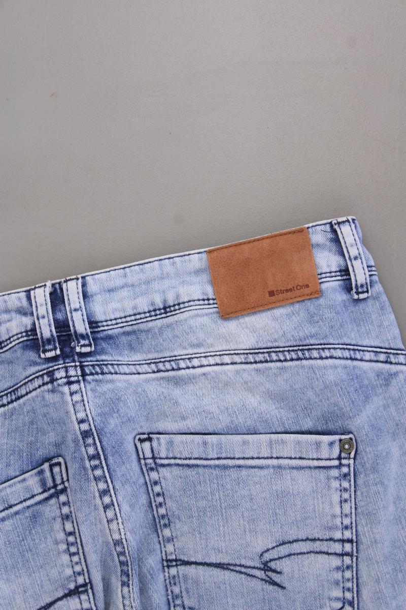 Street One Skinny Jeans Gr. W29 blau aus Baumwolle