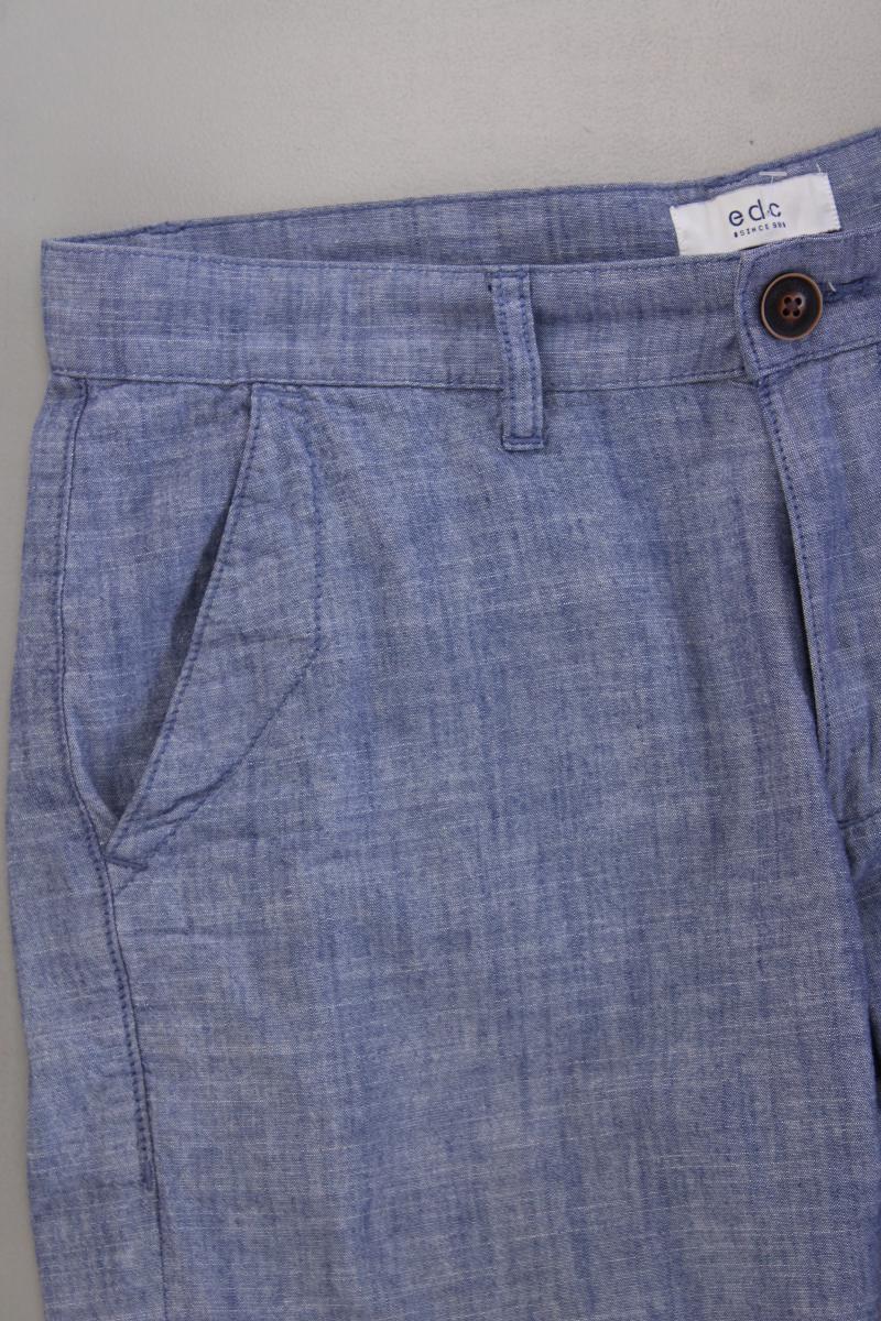 edc by Esprit Shorts für Herren Gr. W31 blau aus Baumwolle