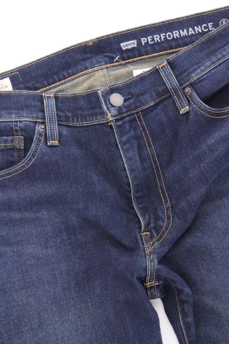Levi's Straight Jeans für Herren Gr. W33/L32 neuwertig blau aus Baumwolle