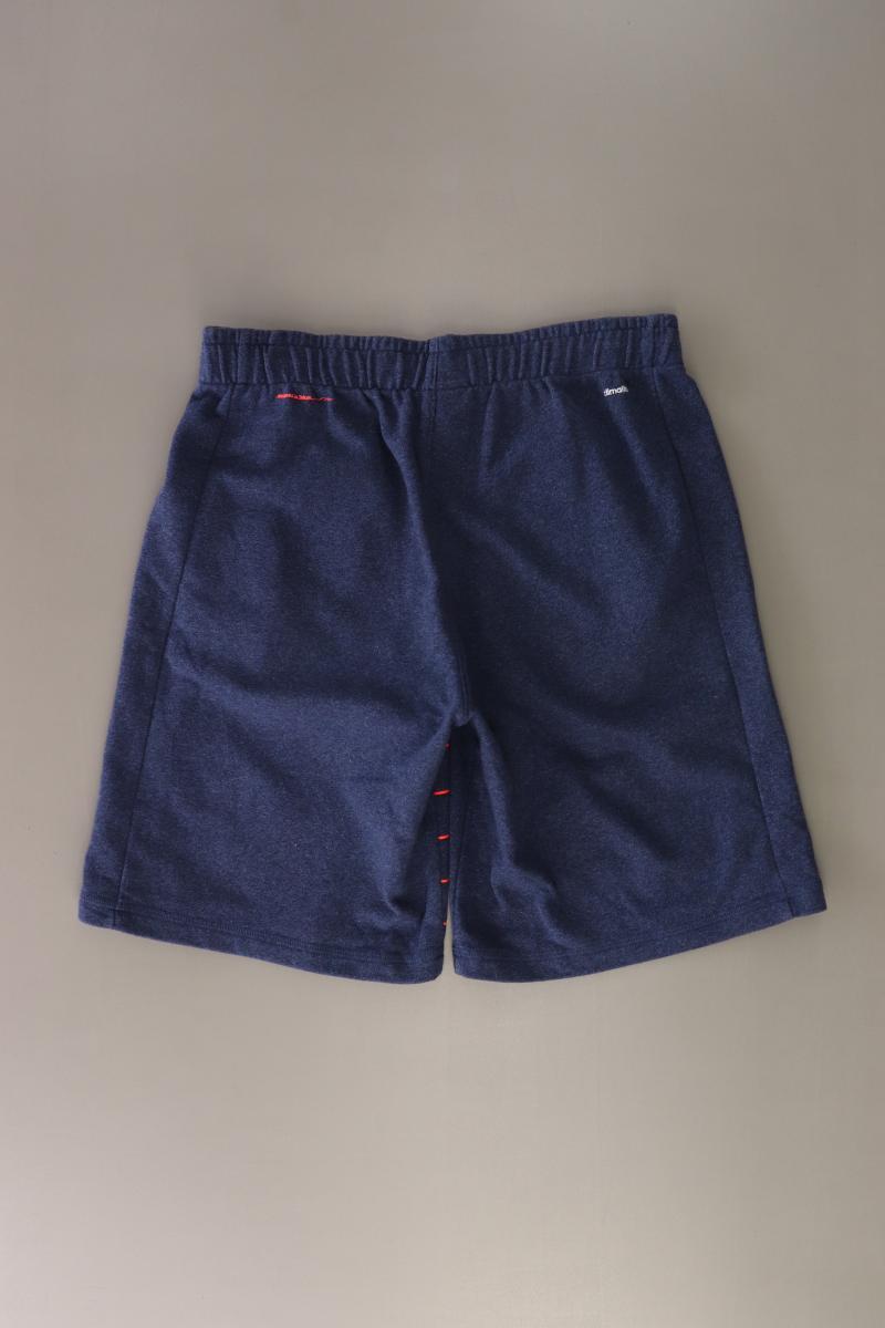 Adidas Shorts für Herren Gr. M blau aus Baumwolle