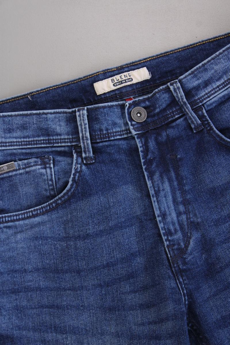 Blend Jeansshorts für Herren Gr. M blau aus Baumwolle