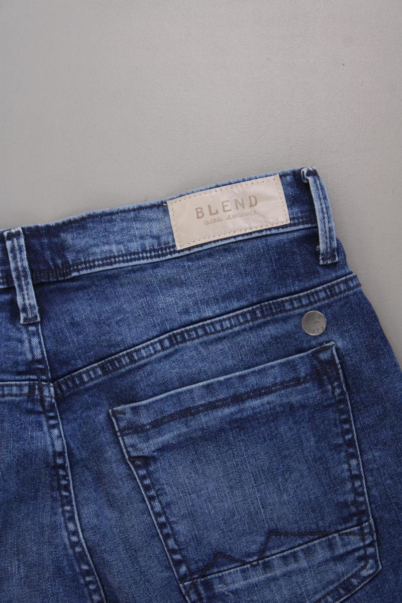 Blend Jeansshorts für Herren Gr. M blau aus Baumwolle
