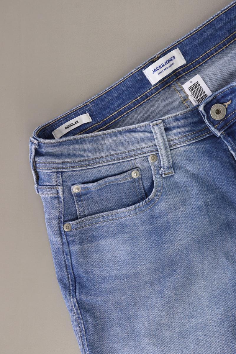 Jack & Jones Jeansshorts für Herren Gr. M blau aus Baumwolle