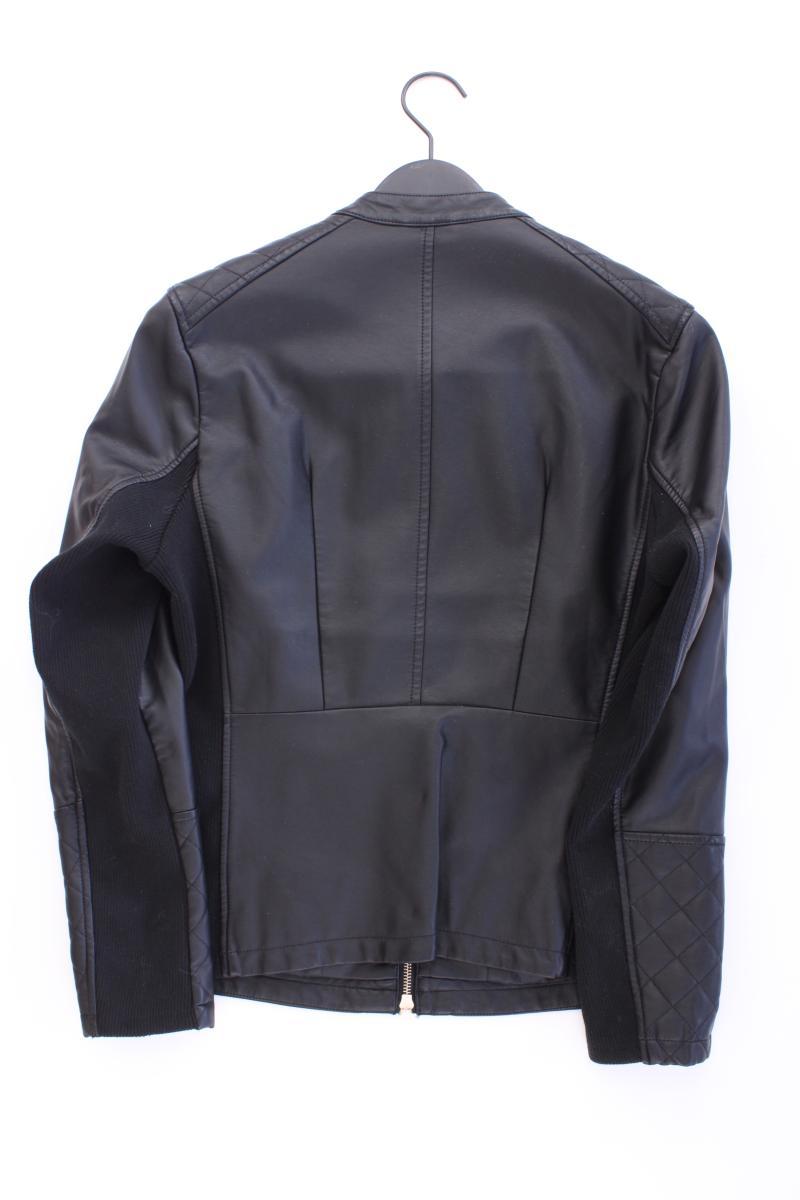 VA Milano Kunstlederjacke Gr. 44 schwarz aus Viskose