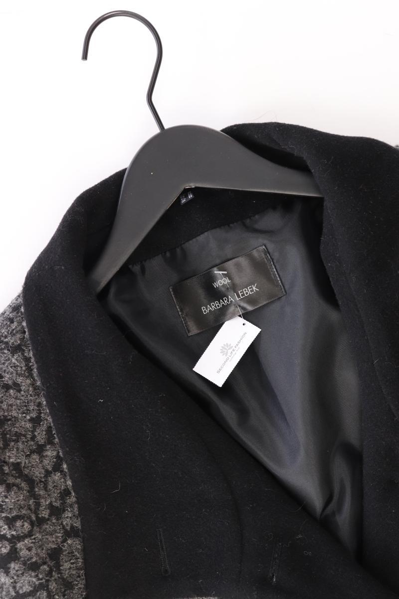BARBARA LEBEK Regular Mantel Gr. 48 grau aus Polyester