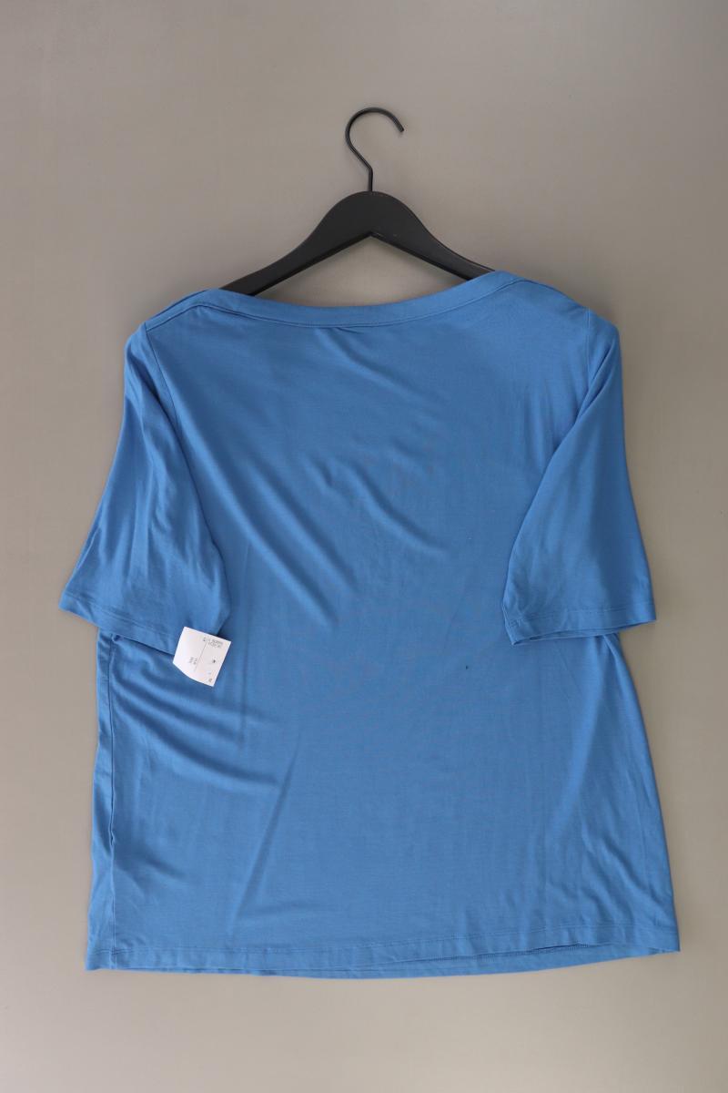 Tom Tailor T-Shirt Gr. XXXL neu mit Etikett Kurzarm blau aus Baumwolle