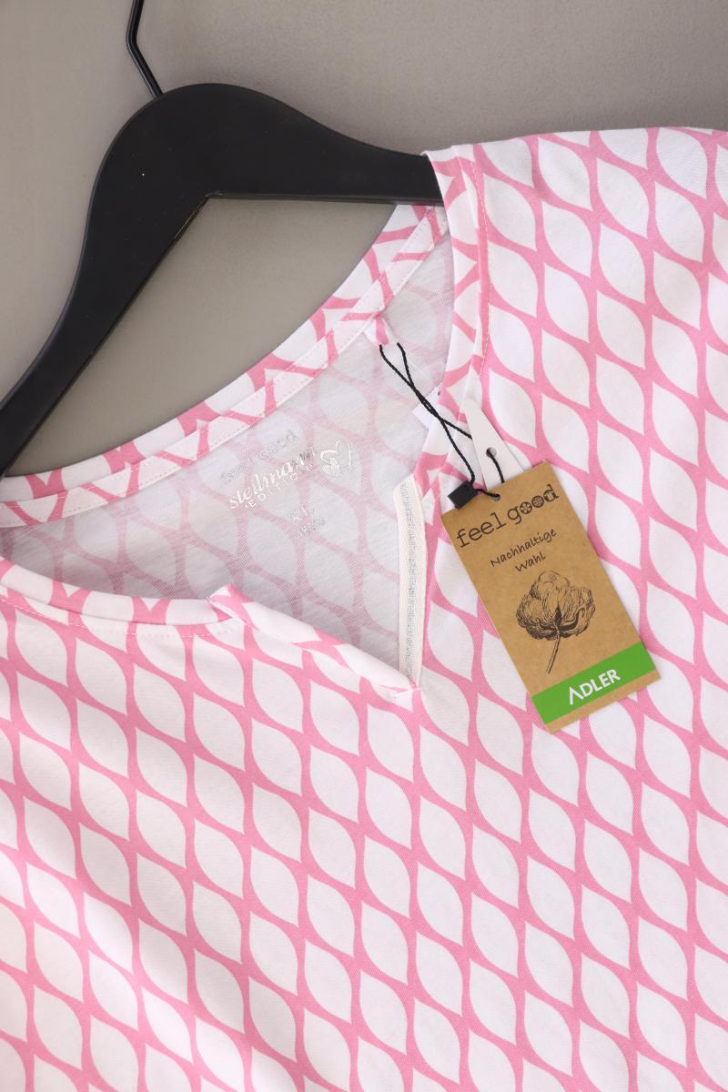 Steilmann Kurzarmbluse Gr. XL neu mit Etikett rosa aus Baumwolle