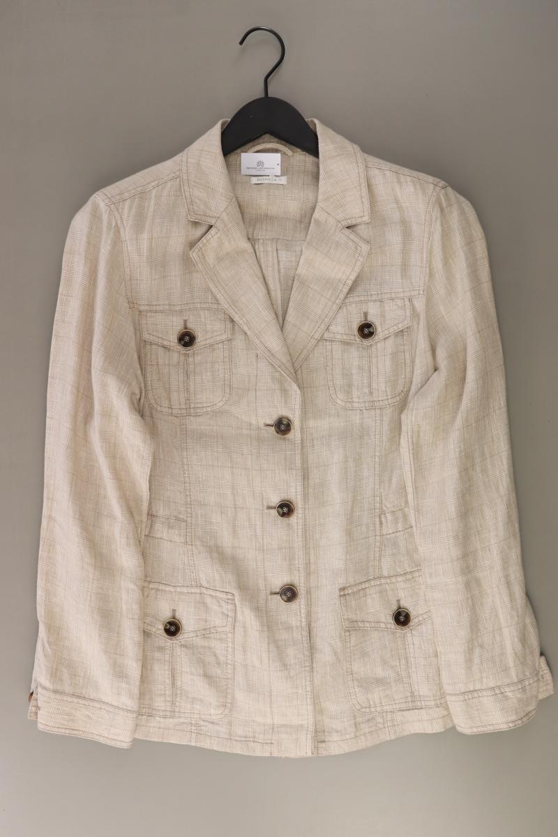 Bonita Leinenblazer Gr. 46 creme
