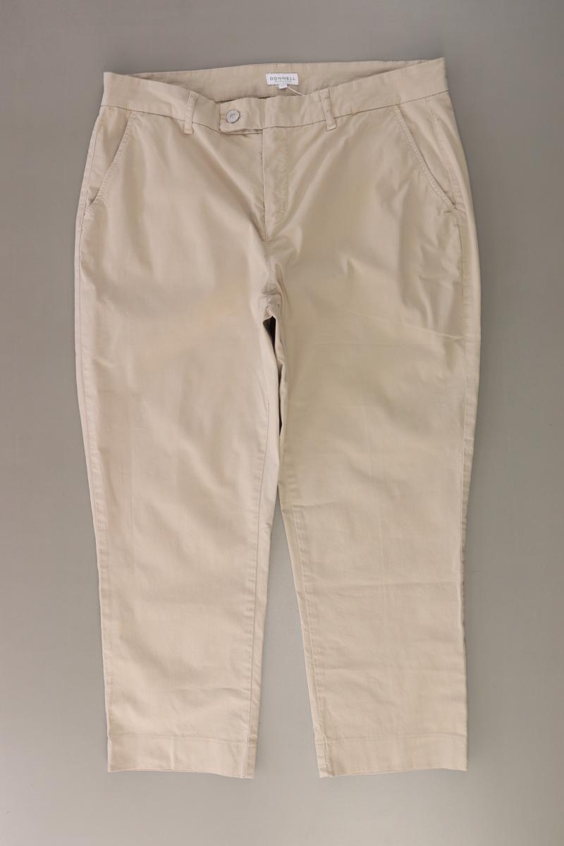 Donnell Appelrath Cüpper Stoffhose Gr. 42 creme aus Baumwolle
