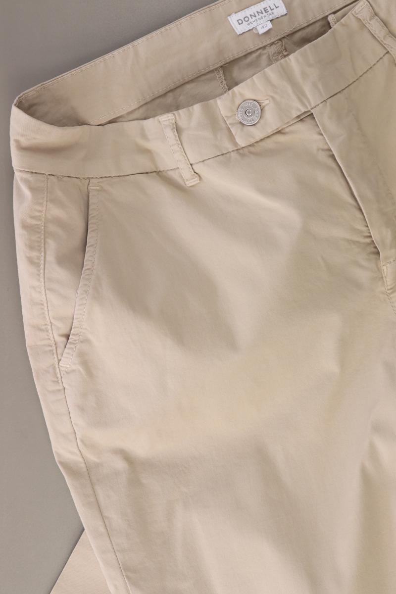 Donnell Appelrath Cüpper Stoffhose Gr. 42 creme aus Baumwolle