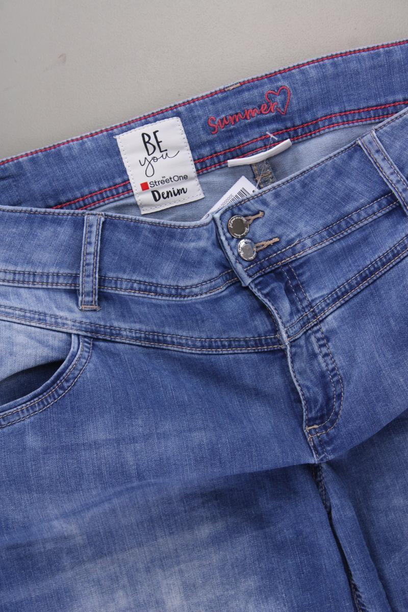 Street One Straight Jeans Gr. 48 blau