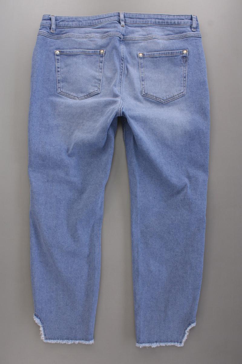 Monari Skinny Jeans Gr. 48 blau