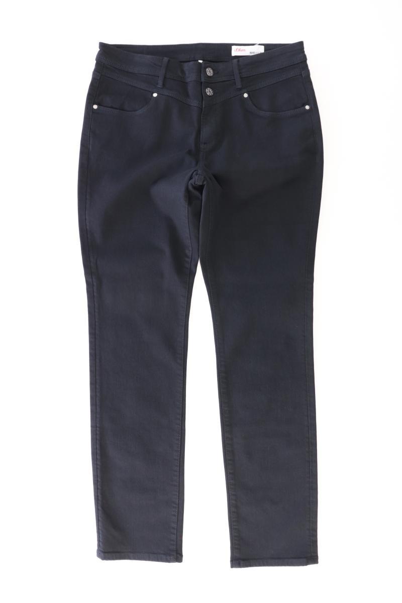 s.Oliver Hose Gr. 40/L30 schwarz aus Baumwolle