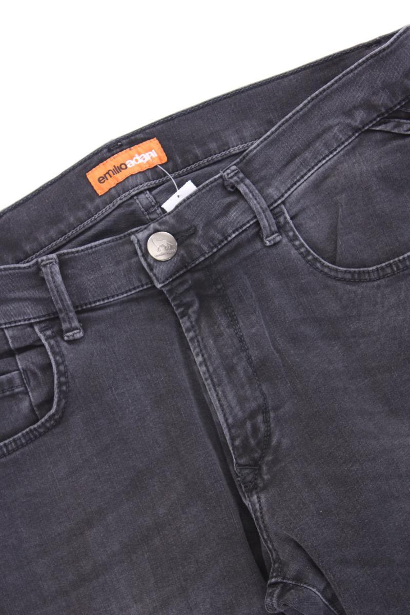 Emilio Adani Straight Jeans für Herren Gr. W34/L32 neuwertig grau aus Baumwolle