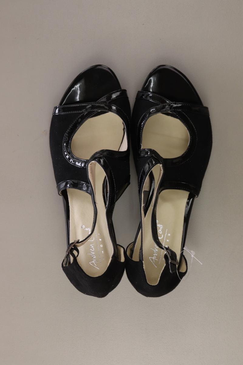 Andrea Conti Pumps Gr. 40 schwarz aus Kunstleder