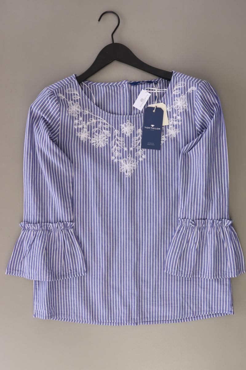 Tom Tailor Regular Bluse Gr. 36 gestreift neu mit Etikett Neupreis: 45,99€! blau