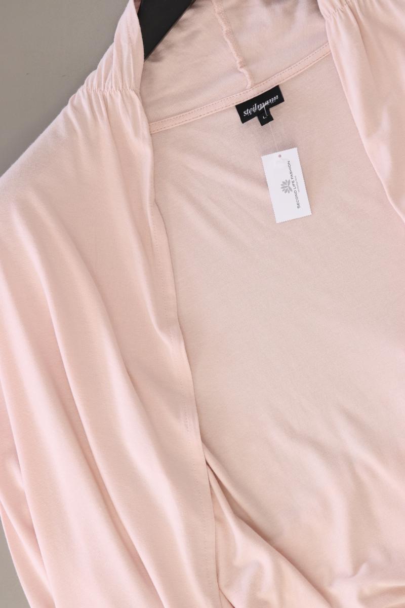 Steilmann Regular Cardigan Gr. L 3/4 Ärmel rosa