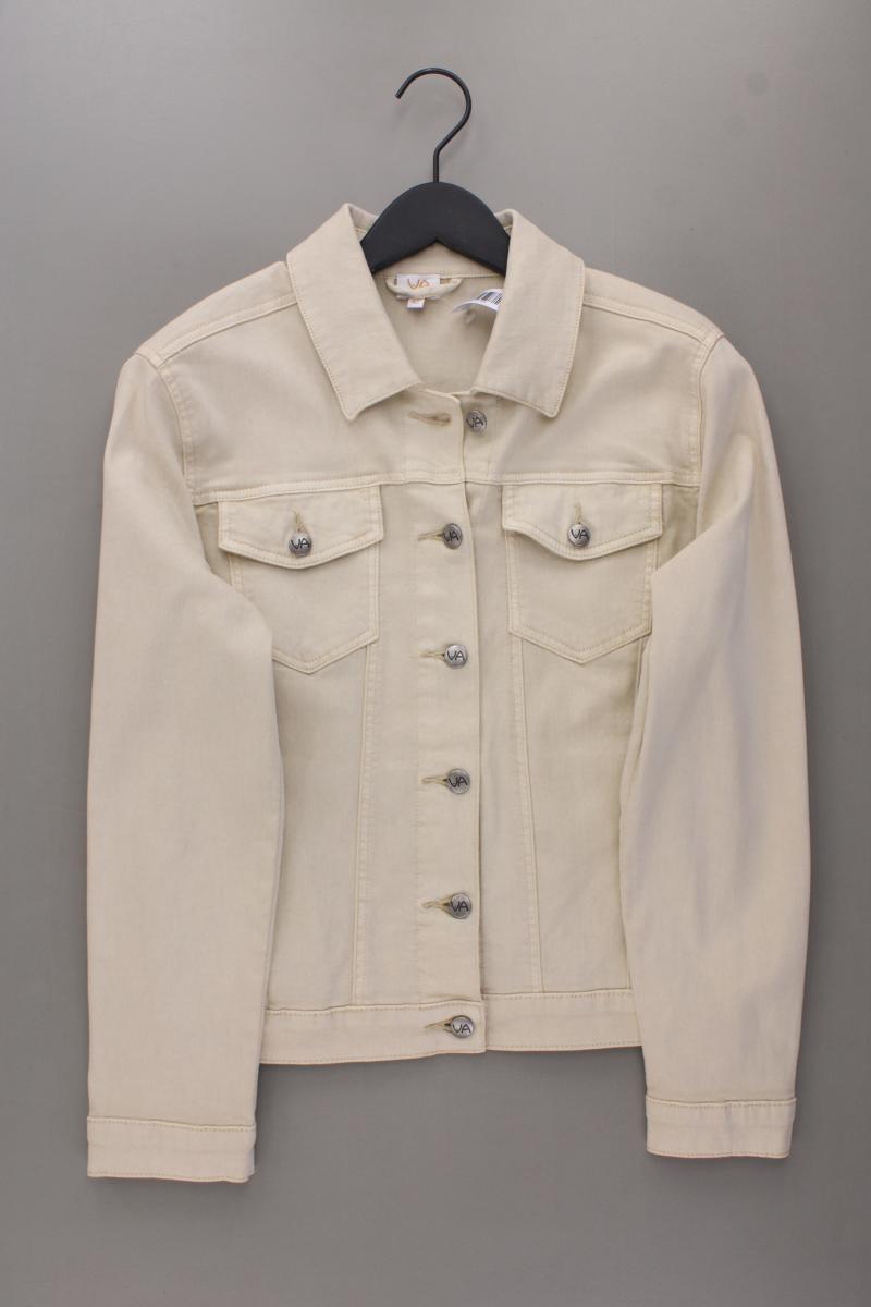 VA Milano Übergangsjacke Gr. 42 neuwertig creme aus Baumwolle