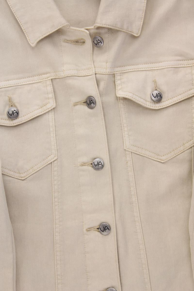 VA Milano Übergangsjacke Gr. 42 neuwertig creme aus Baumwolle