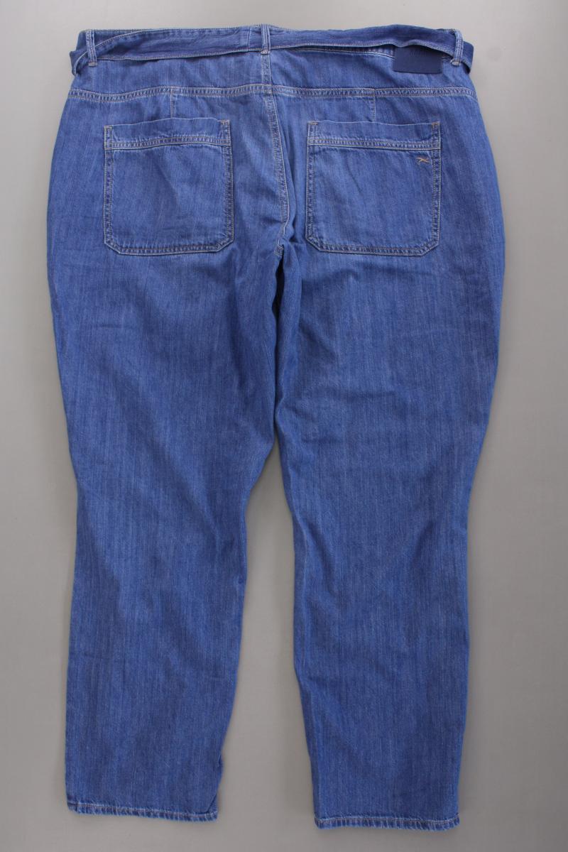 Brax Straight Jeans Gr. 48 mit Gürtel blau