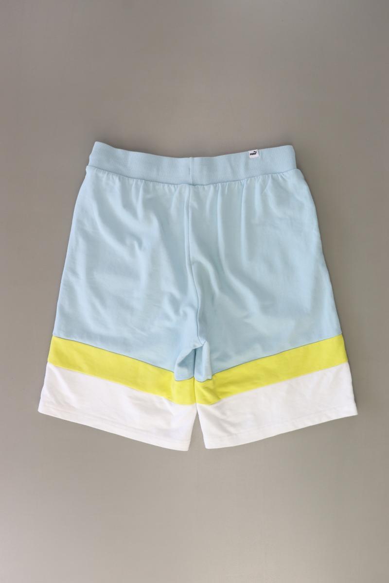 Puma Sweatshorts Gr. L blau aus Baumwolle