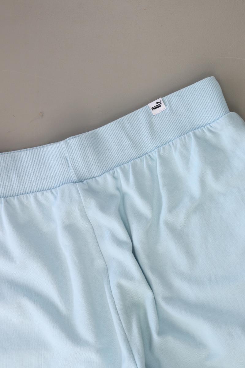 Puma Sweatshorts Gr. L blau aus Baumwolle