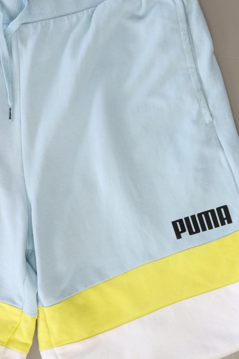 Puma Sweatshorts Gr. L blau aus Baumwolle
