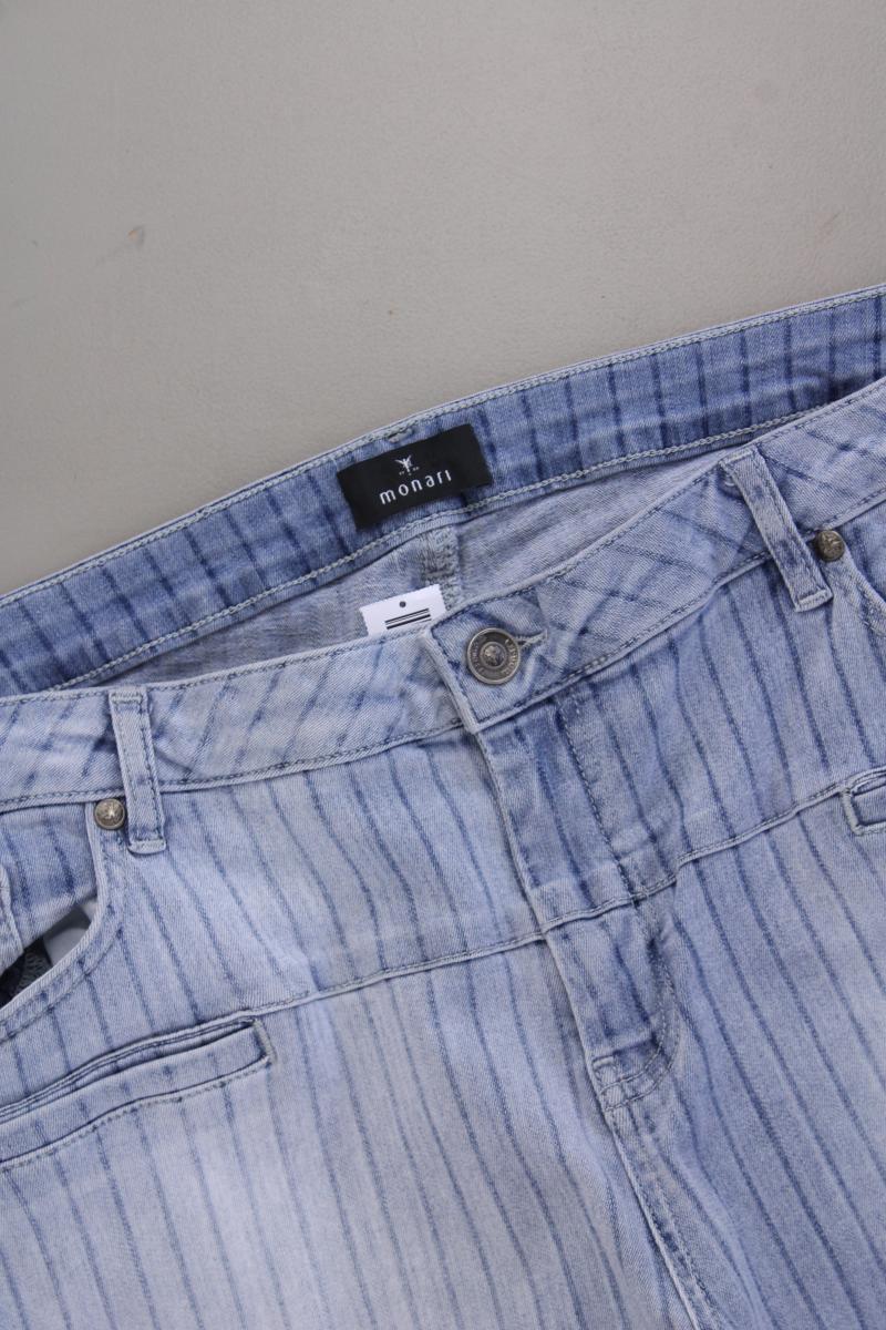 Monari Skinny Jeans Gr. 48 blau
