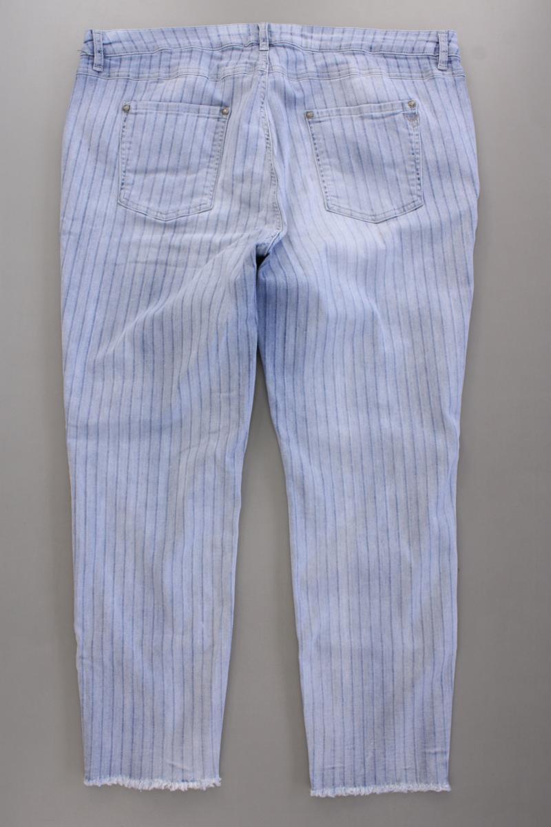 Monari Skinny Jeans Gr. 48 blau
