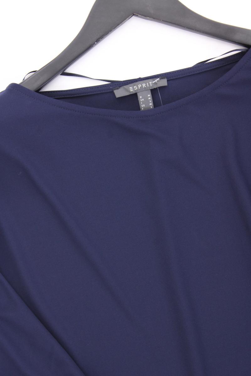 Esprit Oversize-Bluse Gr. M 3/4 Ärmel blau aus Polyester