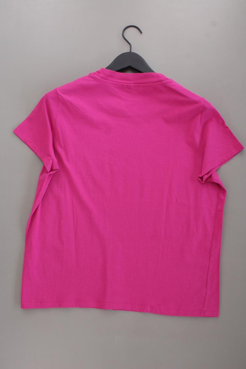 QS by s.Oliver T-Shirt Gr. XL Kurzarm pink aus Baumwolle