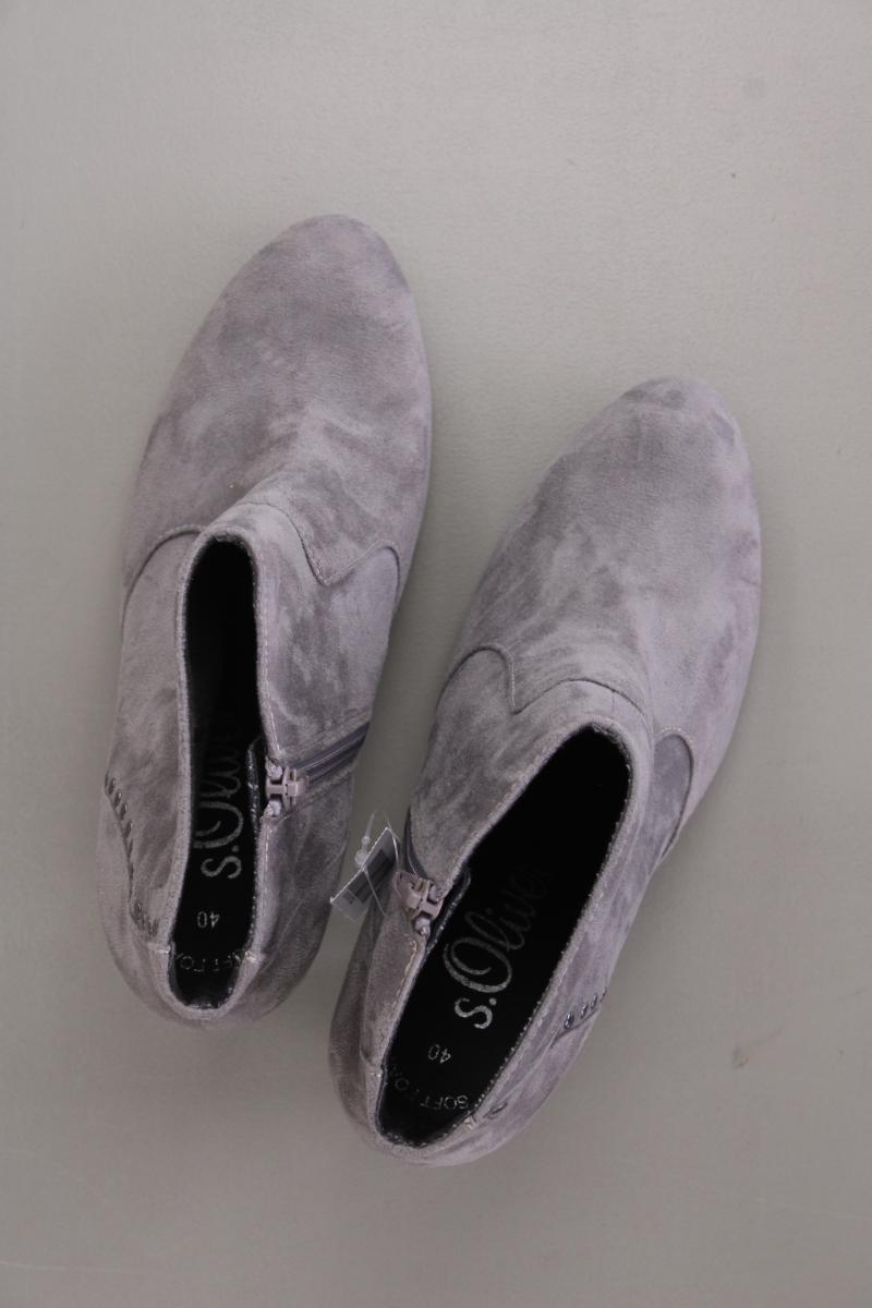 s.Oliver Stiefeletten Gr. 40 neuwertig grau